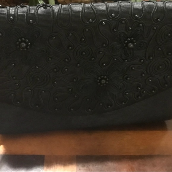 Vintage 80’s Jose Cotel Dress Purse (Black) - Picture 1 of 6